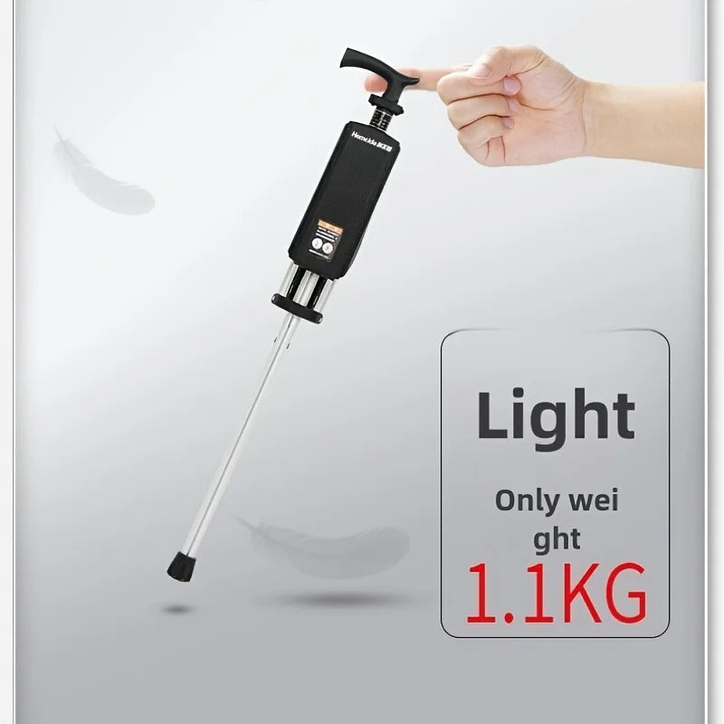2-in-1 Folding Stool Cane | Walking Stick with Seat for Elderly | Portable Mobility Aid for Seniors