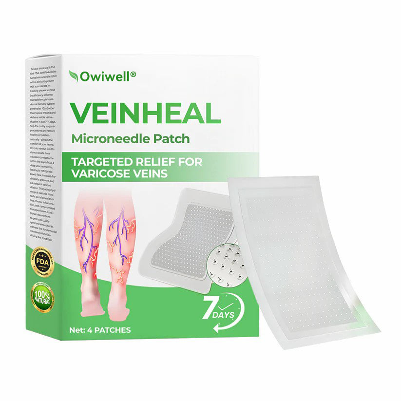 Owiwell® VeinHeal Microneedle Patch