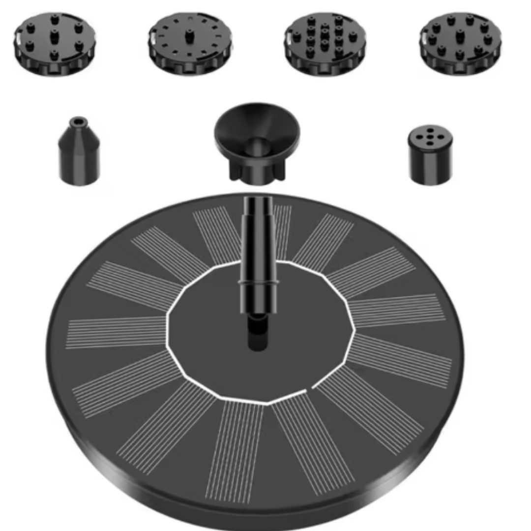 Owiwell™ Solar Garden Fountain – Eco-Friendly Outdoor Water Feature