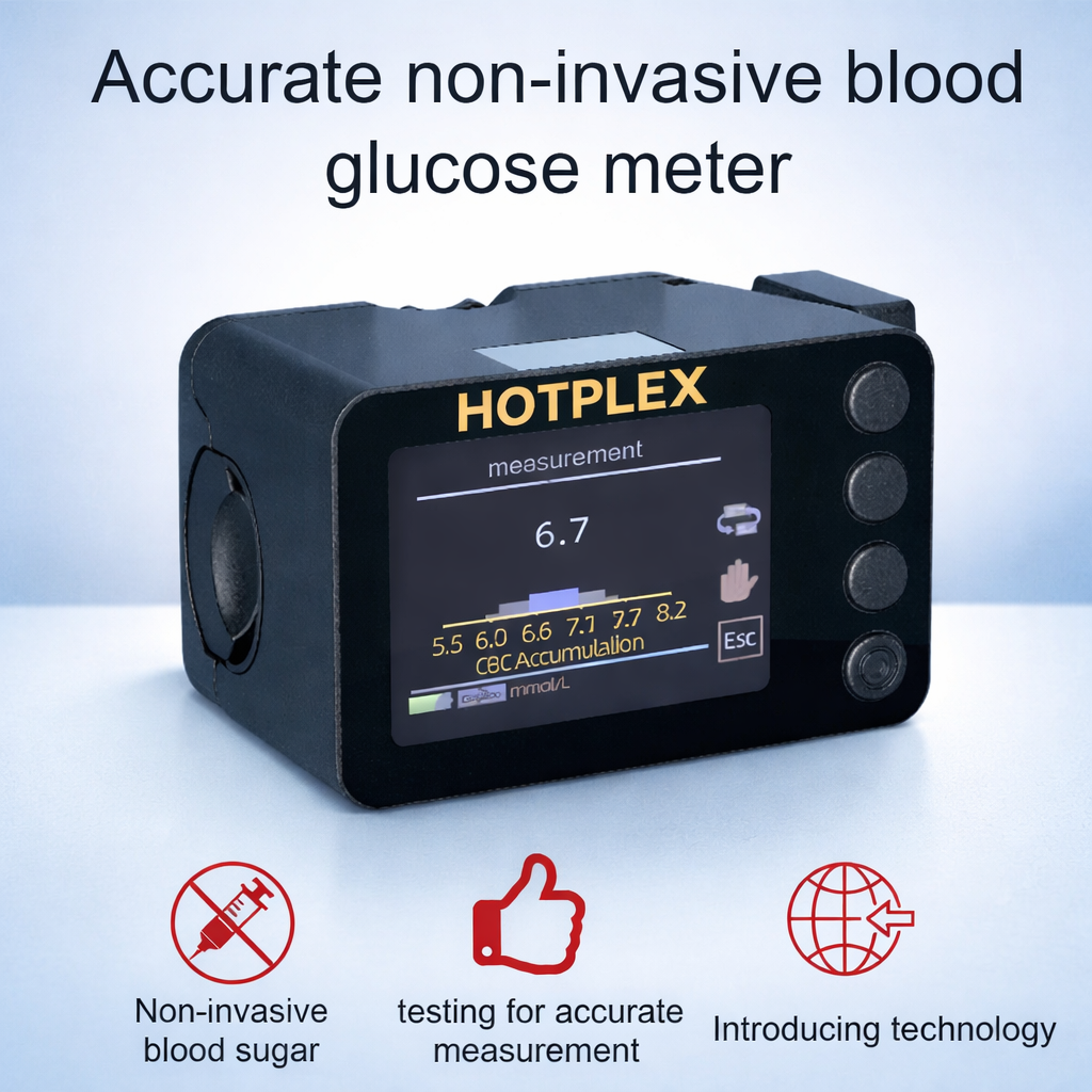 Hotplex™ Advanced Non-Invasive Glucose Monitor-99.9% Accuracy + Exclusive Gift ✅TGA Approved