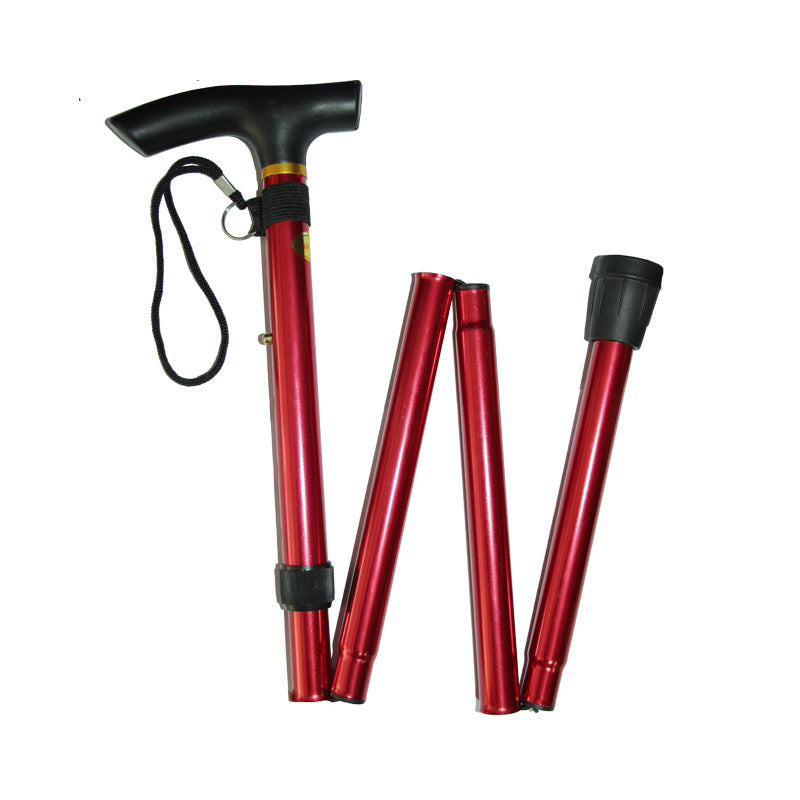2-in-1 Folding Stool Cane | Walking Stick with Seat for Elderly | Portable Mobility Aid for Seniors