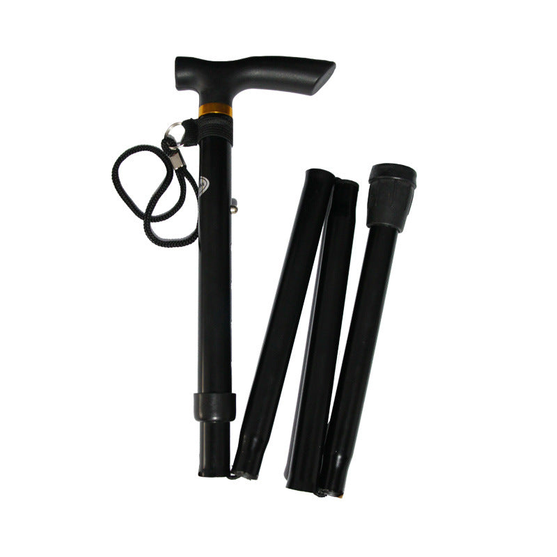 2-in-1 Folding Stool Cane | Walking Stick with Seat for Elderly | Portable Mobility Aid for Seniors